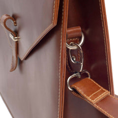 Oscar Laptop Bag Geneva Brown - Habitt