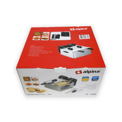 SS.Deep Fryer Twin Bowl F-4008 - Alpina - Habitt