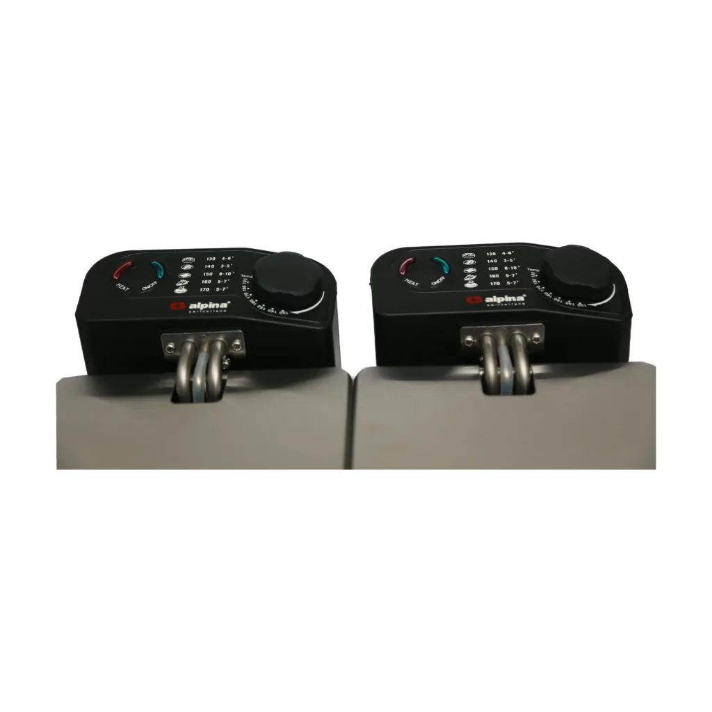 SS.Deep Fryer Twin Bowl F-4008 - Alpina - Habitt
