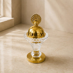 Luxury Incense Burner (LubaanDan) | Decorative Gold Incense Holder