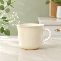 Pastel Ceramic Coffee Mug with White Handle – Minimalist Tea & Coffee Cup