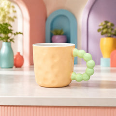 Colourful Bubble Handle Mug