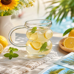 Glass Wave Sipper Mug – 420ml