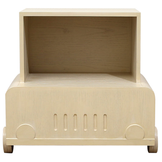Wooden Cart Side Table - Habitt
