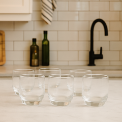 Tumbler Glass – 285 ml (Set of 6) - Habitt