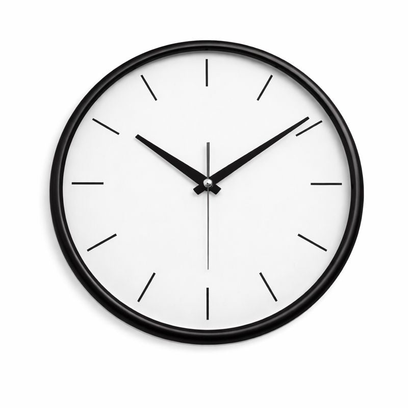 HERITAGE Wall Clock – Squat Big | 15.25 Inch (Minimal Dial) - Habitt