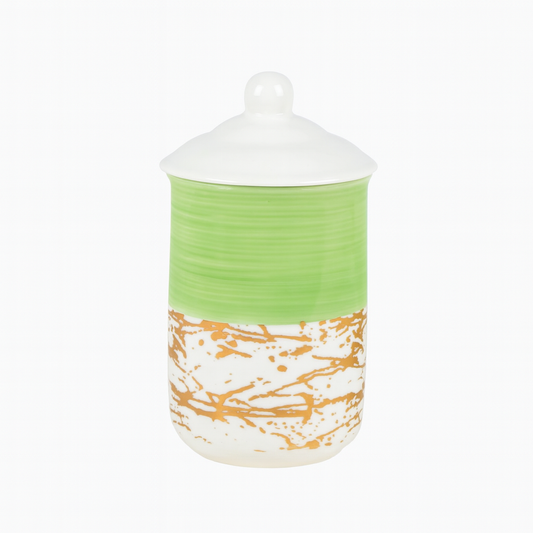 Solecasa Airtight Jar  Ceramic Storage Jar with Lid (Assorted Colors) - Habitt