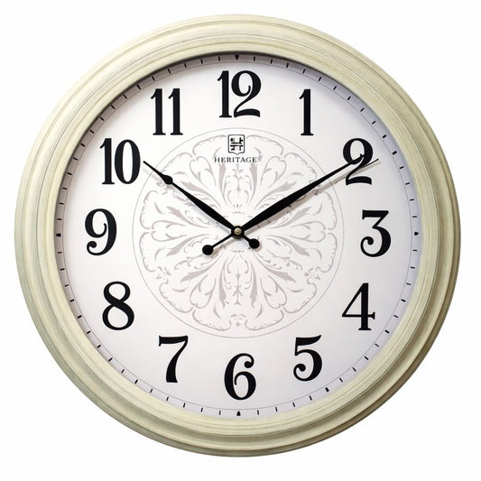 Heritage Wall Clock Letex – 24 Inch Classic Decorative Wall Clock - Habitt