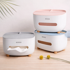 ECOCO Tissue Box – Modern Countertop Tissue Dispenser - Habitt