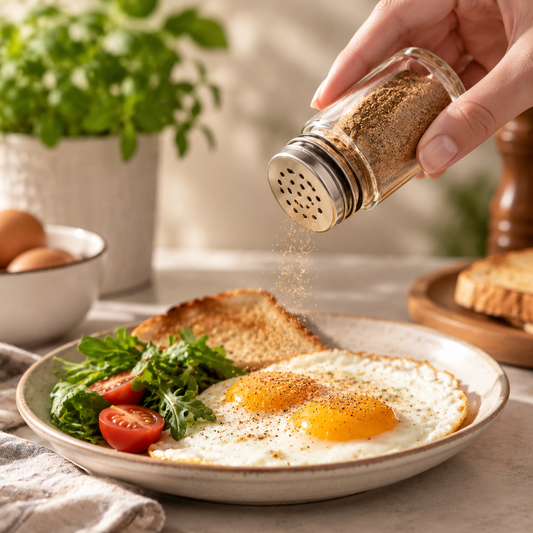 Castor 330ml Glass Spice Shaker – Premium Glass Seasoning Container
