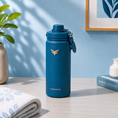Assorted 650 ml Premium Insulated Sports Water Bottle with Handle | Leak-Resistant Drink Bottle