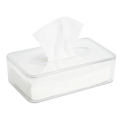 Acrylic Tissue Box – Clear Modern Dispenser - Habitt