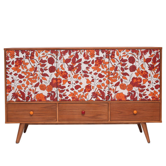Bold Printed Storage Console (Rung) - Habitt