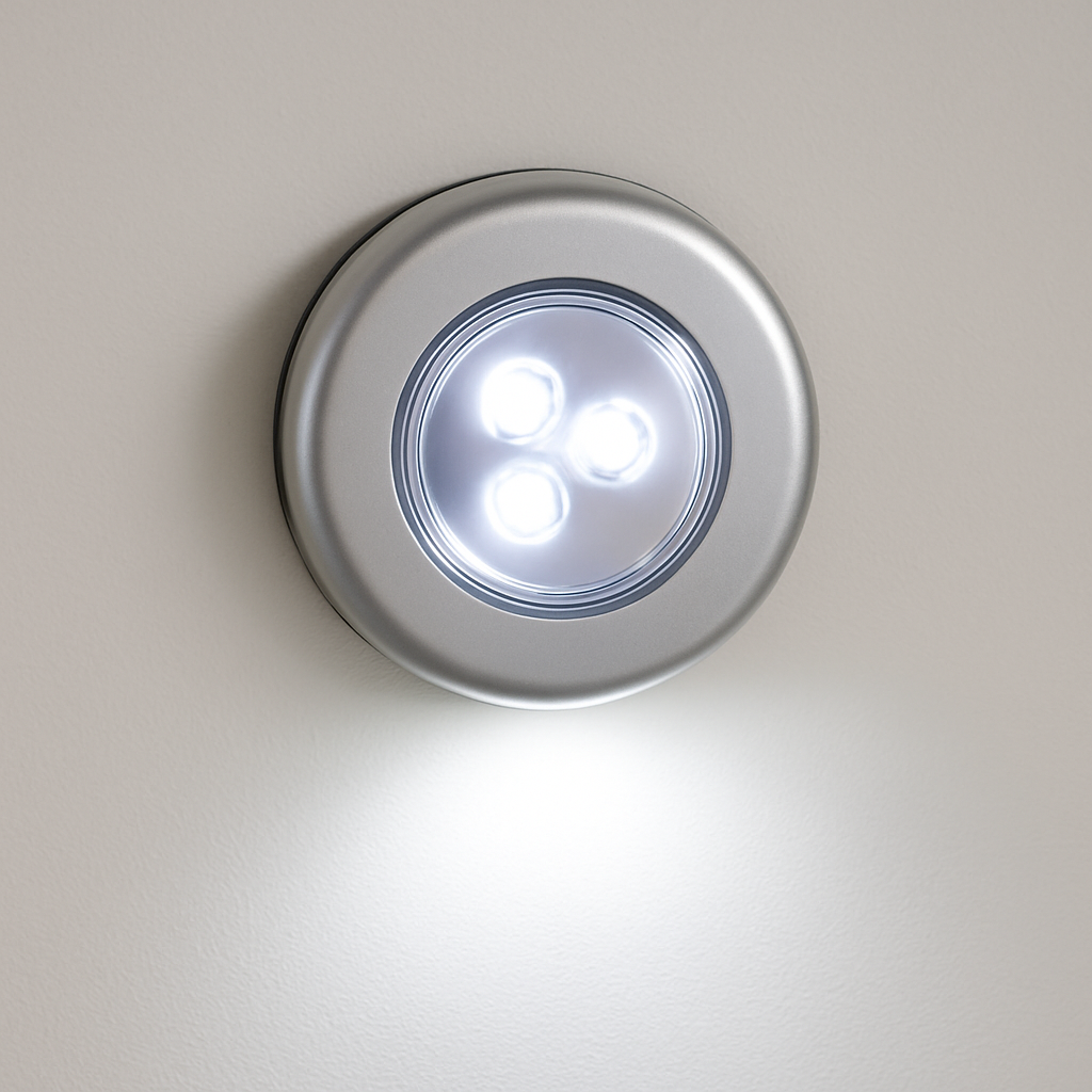Stick Touch LED Light for Easy Wireless Lighting in Cabinets, Closets & Bedrooms - Habitt