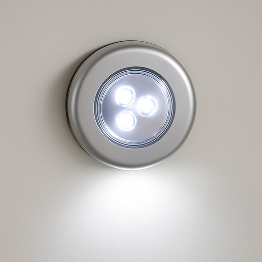 Stick Touch LED Light for Easy Wireless Lighting in Cabinets, Closets & Bedrooms - Habitt