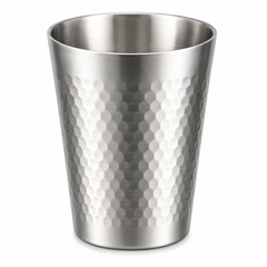 Golden/Silver Hammered Glass
