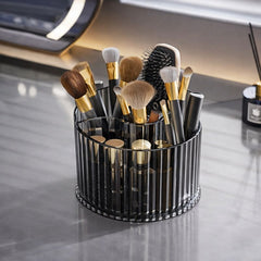 Rotating Cosmetics Storage Box –  Makeup Brush & Beauty Organizer - Habitt