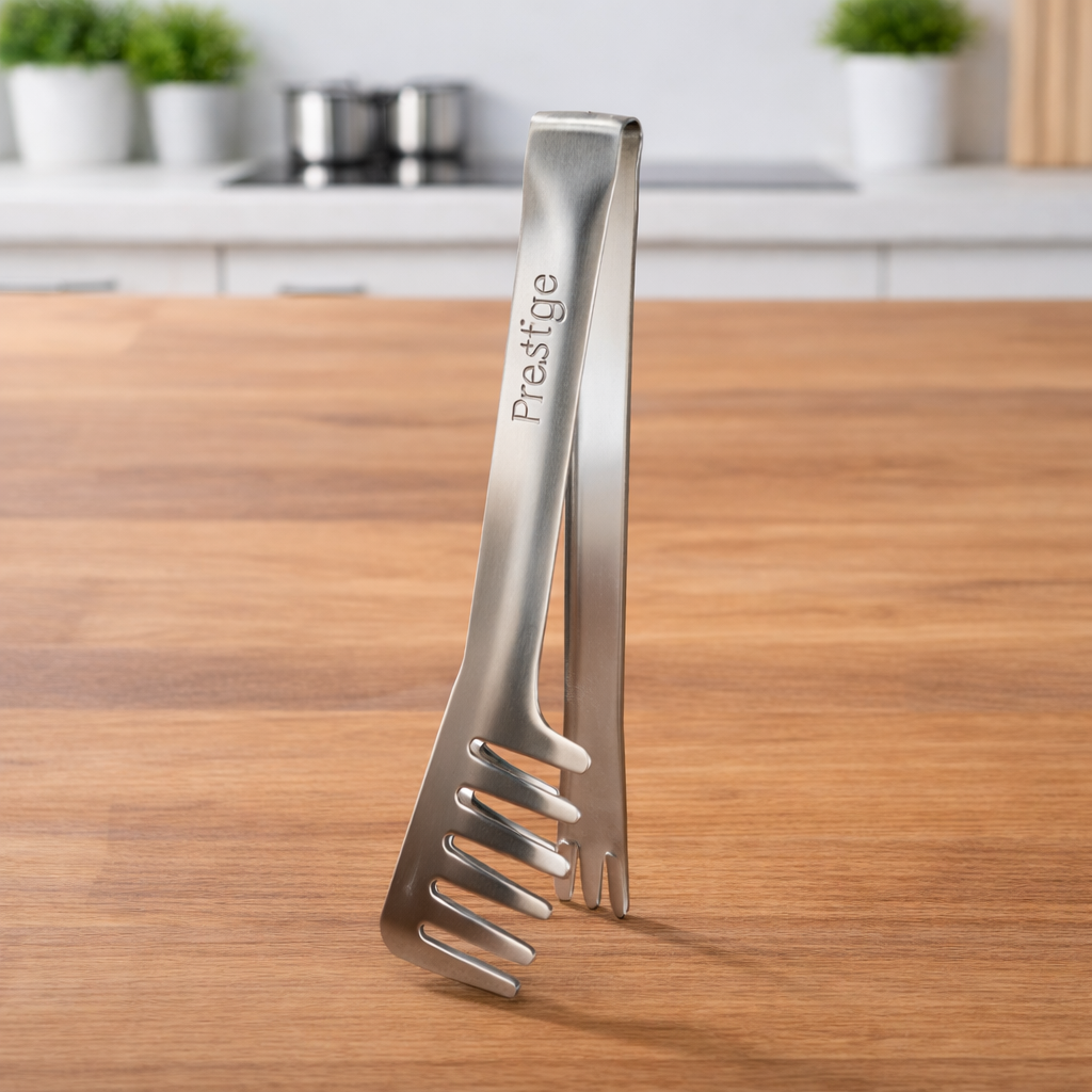 Prestige Spaghetti Tong – Stainless Steel Pasta Server - Habitt
