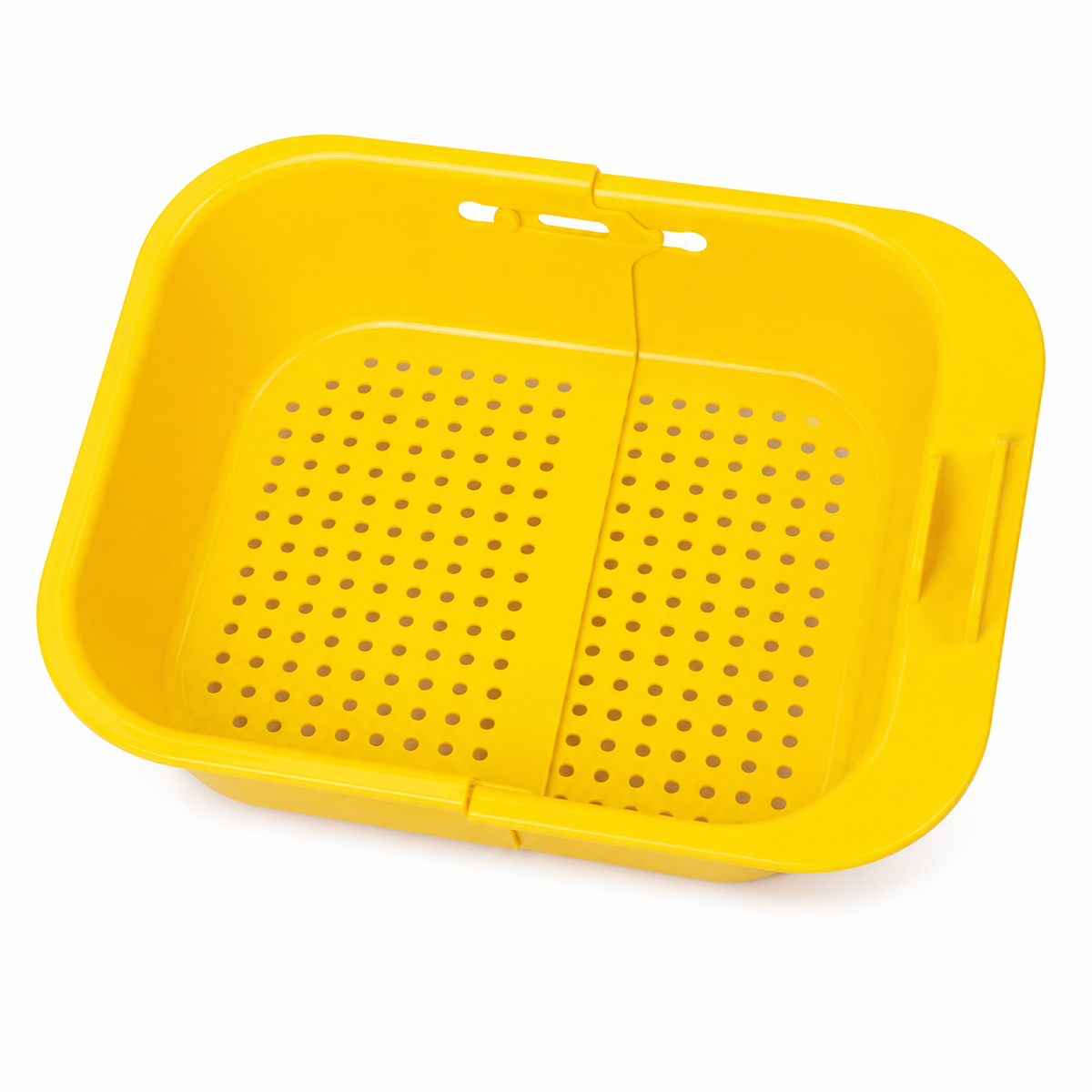2-in-1 Fruit Basket & Drainer Bowl – Detachable Colander with Base