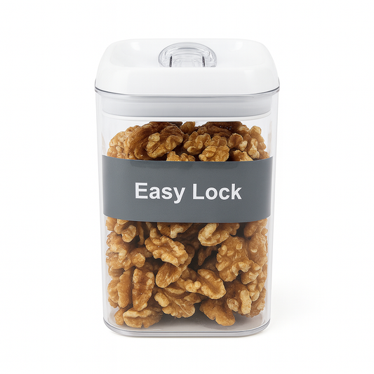Easy Lock Airtight Jar – Medium - Habitt