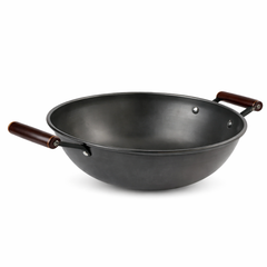 Double Handle Karahi with Honeycomb Pattern – 22 cm | 26 cm - Habitt