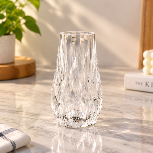 1 Pc Acrylic Salt Bottle | Elegant Transparent Kitchen Storage Jar