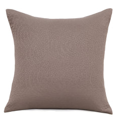 Metliza Grey Circle Cushion Cover 18x18 – Modern Textured Throw Pillow for Sofa & Bedroom Décor - Habitt