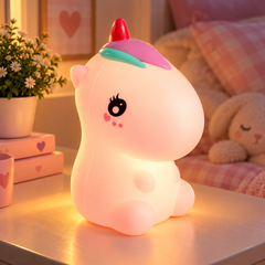 Lovely Horse LED Night Lamp | Cute Bedside Light