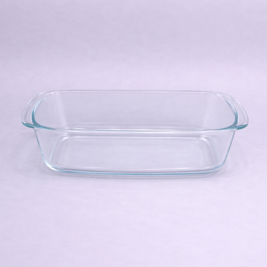 1.8L Glass Baking Pan – Rectangular Oven Dish - Habitt