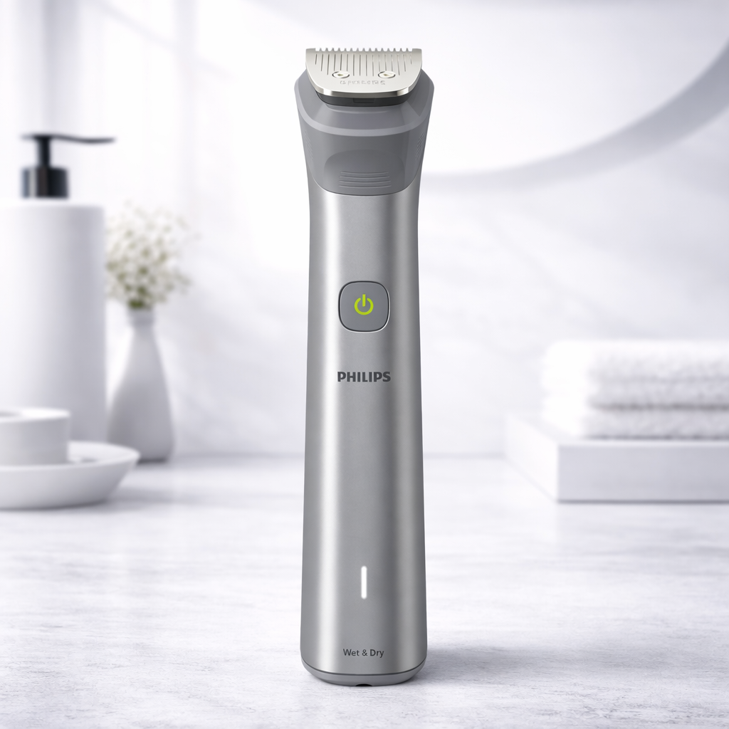 Philips MG5930/15 Multigroom Series 5000 All-in-One Trimmer | 11-Piece Wet & Dry Grooming Kit - Habitt