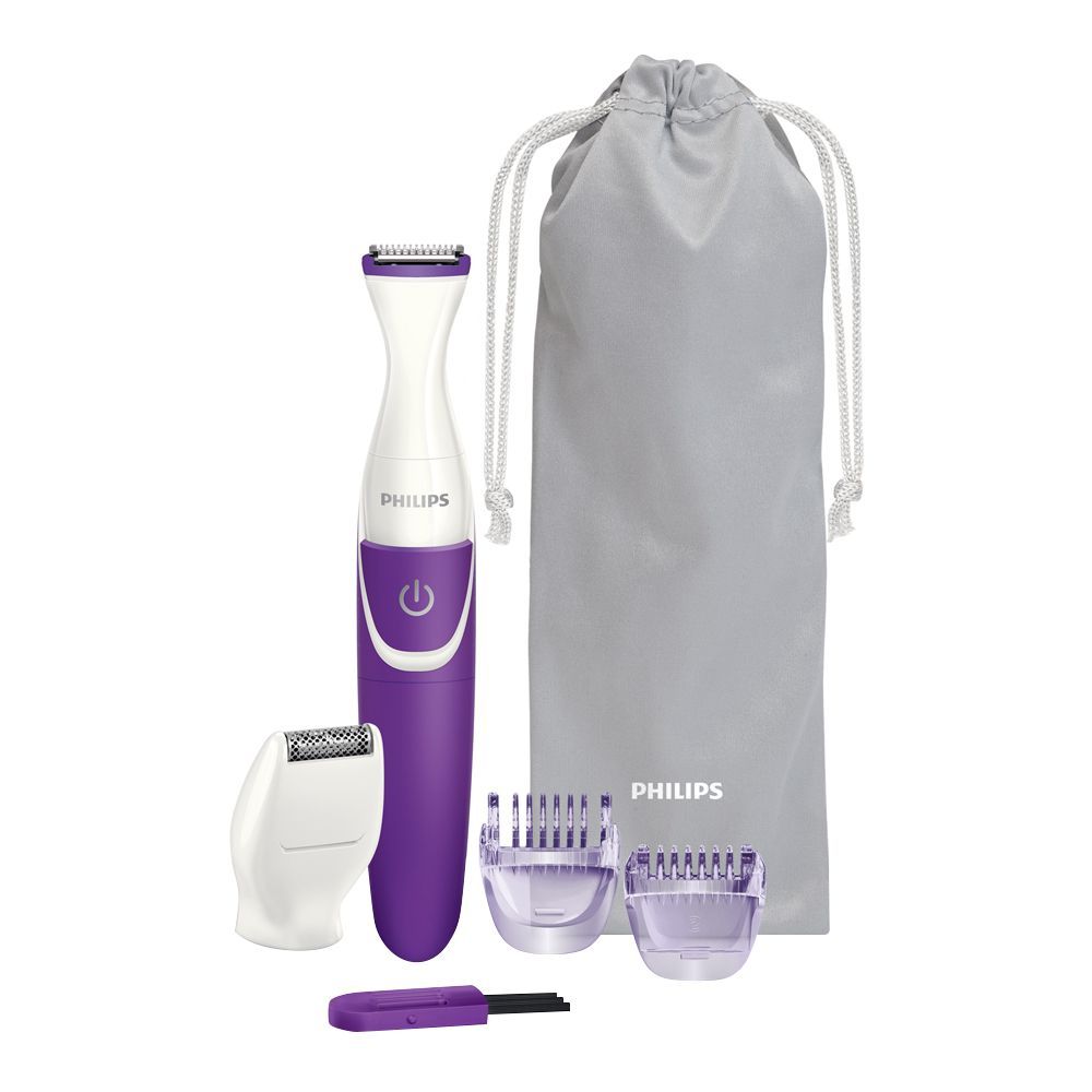 Philips BRT383/15 2000 Series Bikini Trimmer | Wet & Dry Cordless Trimmer with Rounded Edges - Habitt