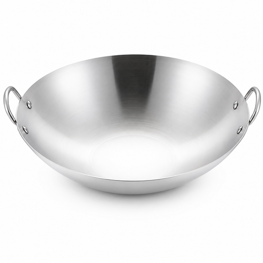 Stainless Steel Heavy Gauge Wok