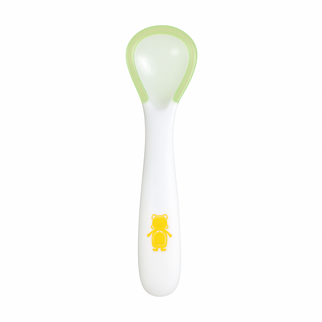 Baby Feeding Spoon – Soft Tip BPA-Free Spoon (Model B) - Habitt