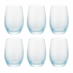 Clear Tumbler 380 ml – Set of 6 - Habitt
