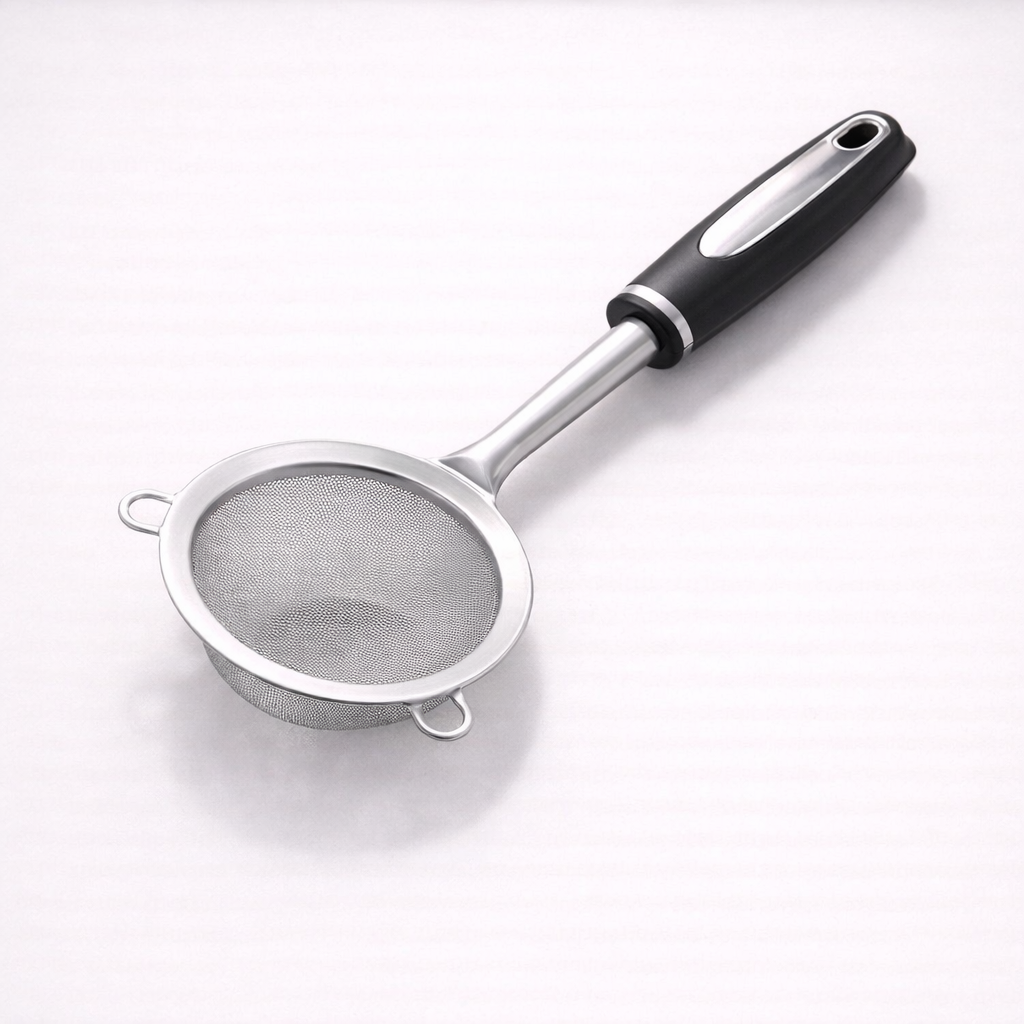 Tea Strainer – Stainless Steel Mesh Tea Strainer (Small & Large) - Habitt