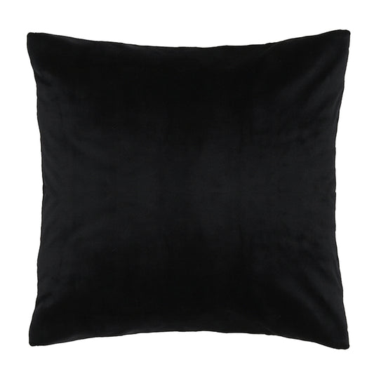 buy 1 Get 1 Free Jet Black Velvet Cushion Cover 18x18 – Luxurious Soft Throw Pillow for Modern Sofa & Bedroom Décor (Copy) - Habitt