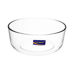 3-Piece Clear Glass Bowl Set – 1215 ml Durable Multi-Purpose Mixing & Serving Bowls - Habitt