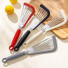Stainless Steel Fish Spatula – Slotted Turner with Heat-Resistant Handle - Habitt