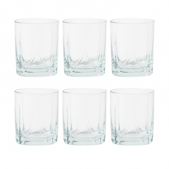Premium Textured Tumbler Glass 290 ml - Habitt