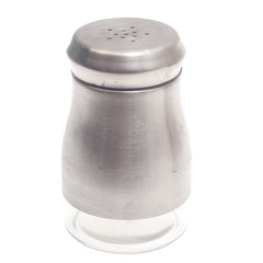 Single Salt Jar with Brushed Stainless Steel Body - Habitt
