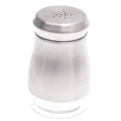 Single Salt Jar with Brushed Stainless Steel Body - Habitt