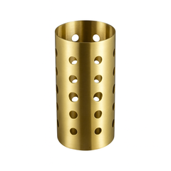 Round Chopstick Holder Barrel 10×15cm – Cutlery & Utensil Organizer - Habitt