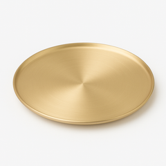 Straight Tray Gold – Elegant Serving &amp; Decorative Tray (30×2.8cm) - Habitt