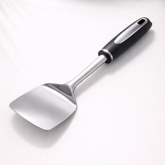 Fine Mesh Shovel – Stainless Steel Kitchen Turner & Lifter - Habitt