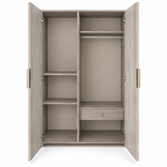 Hyphen Bedroom Set – Bed, Dresser & 2 Door Wardrobe