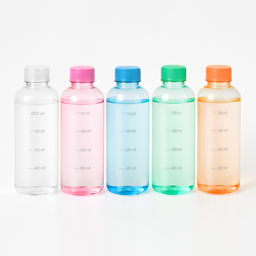 1Pc 500ml Transparent Plastic Water Bottle with Leak-Proof Cap for Everyday Hydration - Habitt