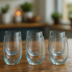 Clear Tumbler 380 ml – Set of 6 - Habitt