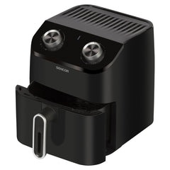 Air Fryer SFR4500BK 4.5L Manual Air Fryer 1350W with Adjustable Temperature – Compact Oil-Free Cooker - Habitt