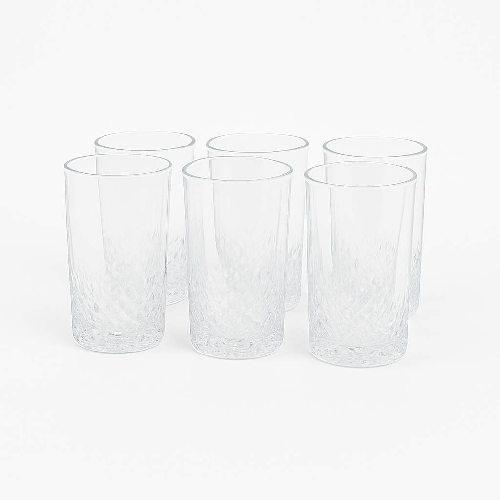 Tumbler Glass H.B – 330ml (Set of 6) - Habitt