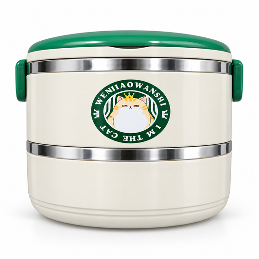 Cat Lunch Box Malaysia – 2 Layer